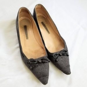 Manolo Blahnik flats, Size 38